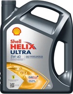 Motorový olej Shell Helix Ultra 4 l 5W-40 + ZAWIESZKA SERWISOWA MAXGEAR WYMIANA OLEJU I FITRÓW