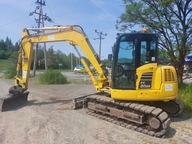 koparka Komatsu PC80-5, 2019 r. 2100 mth, 8 t. 3 łyżki, serwisowana