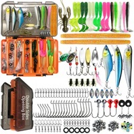 НАБІР СПІНІНГОВИХ ПРИМАНОК 138ШТ JAXON + КОРОБКА