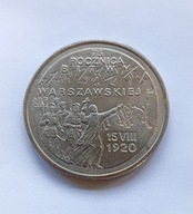 Moneta 2zł 1995 75 rocznica bitwy Warszawskiej Ładny Egzemplarz BCM