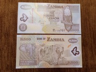 208.ZAMBIA 500 KWACHA UNC POLIMER
