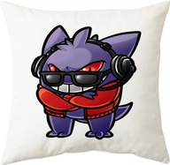 Poszewka Na Poduszkę Pokemon Gengar Cute Chibi