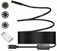 Kamera inspekcyjna ENDOSKOP-OWA Android LED USB-C+mUSB kabel 5m