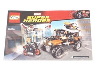 LEGO 76050 Inštrukcie Super Heroes Lucky Brick