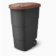 Odpadkový kôš WHEELER 90 L - hnedý