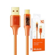 MCDODO MOCNY KABEL PRZEWÓD USB DO USB-C SZYBKIE ŁADOWANIE 100 W 1.2 M