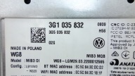 player control unit MIB MIB3 VW PASSAT B8 3G0 3G1035832