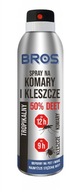 Bros Spray na Komary Kleszcze Tropikalny 50% DEET 180 ml