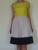 MAX MARA sukienka r. S/M color block (NOWA)