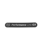 Emblemat BOSCH PERFORMANCE LINE CX srebrna 65x10mm