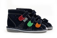 Korekčné topánky Danielki granát a farebné doplnky 21