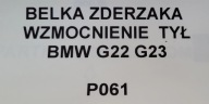 TRAVERSA paraurti Traversa posteriore BMW G22 G23