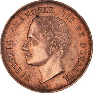 Moneta, Włochy, Vittorio Emanuele III, 2 Centesimi