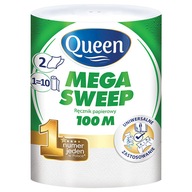 Ręcznik papierowy celuloza Queen Mega Sweep biały