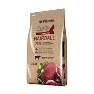 Fitmin Sucha karma dla kota Hairball Beef 400g