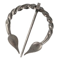 Vintage vikingská Fibula penannular brošňa