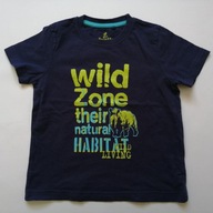 LUPILU t-shirt z nadrukiem WILD r. 98/104