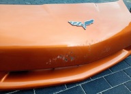 stoßstange vorne vorne komplet Chevrolet Corvette C6 2005