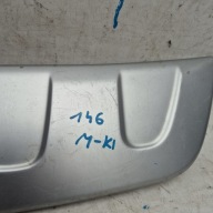 SKODA FABIA II 5J7 ROOMSTER SCOUT LIFT 10- bumper diffuser spoiler rear part