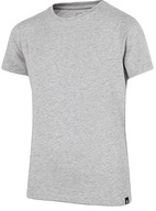 4F t-shirt dziecięcy szary bawełna rozmiar 146