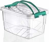 7L-ES TÉGLALAP ALAKÚ TARTÁLY FEDÉLLEL ÉS MULTIBOX TARTÓVAL