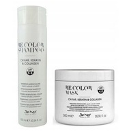 Be Color Kaviárový set pre farbené vlasy Maska 500ml+ Šampón 300ml