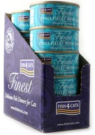 Fish4Cats Filety tuńczyka z krabami 10 x 70g