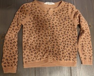 sweter rozpinany, rozmiar 110/116 H&M