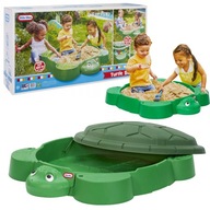 Little Tikes Piaskownica SKŁADANA Żółw z pokrywą Sandbox 664526