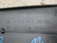 MERCEDES W212 E KLASA 11R frame cover below TABLICE front A2128170078