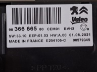 OPEL CORSA F 21r module control unit of the air conditioning