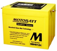 Batéria MOTOBATT AGM 12V 33AH 390A MBHD12H YHD-12H ATV Odolná voči mrazu!