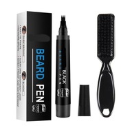 Waterproof Beard Pen Beard Filler Pencil Kit Black