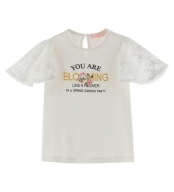 ORIGINAL MARINES FEHÉR NYOMOTT MINTÁS BLÚZ (30-36M)