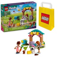 KLOCKI LEGO FRIENDS 42607 SZOPA CIELĄTKA AUTUMN + TORBA PAPIEROWA LEGO