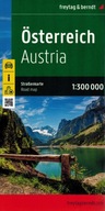 AUSTRIA 1:300 000 MAPA SAMOCHODOWA TURYSTYCZNA 2024 FREYTAG & BERNDT