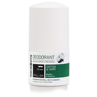 MACROVITA naturalny dezodorant roll-on dla mężczyzn z bawełną i chmielem