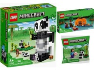 KLOCKI LEGO Minecraft 21245 Rezerwat pandy + DWA SUPER ZESTAWY!