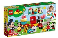 LEGO DUPLO - Urodzinowy pociąg myszek Miki i Minnie (10941)