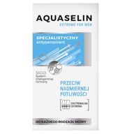 Aquaselin, Extreme Men, Špecializovaný antiperspirant roll-on, 50 ml