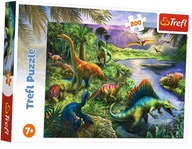 Puzzle 200 Drapieżne dinozaury Trefl 13281