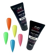 Akrylożel Poly Gel budujący 30ml kolor NEON wybór