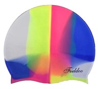 CZEPEK KĄPIELOWY PŁYWACKI KOLOROWY MULTIKOLOR