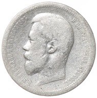 50 kopiejek - Car Mikołaj II - Rosja - 1899 rok