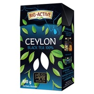 BIG ACTIVE CEYLON BLACK TEA herbata czarna liściasta 100G