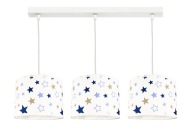 MENNYEZETI LÁMPA FÜGGŐ CSILLÁR LÁMPABÚRA 3 LED