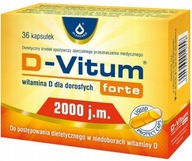 D-Vitum Forte 2000 j.m. x 36 kapsúl