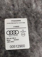 Audi Q4 e-tron hangszigetelő nadkola 89A863895A