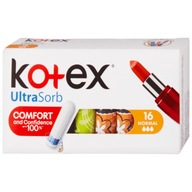Kotex Ultra Sorb Normal tampony 16 sztuk