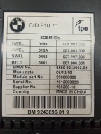 display 9243896 Bmw Seria 5 VI (2010- ) F07/10/11